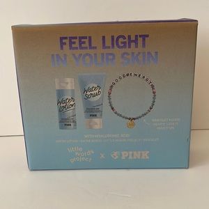 FEEL LIGHT IN YOUR SKIN! PINK BRAND!